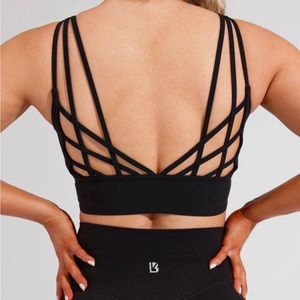 XSMALL Buffbunny Black Monarch bra